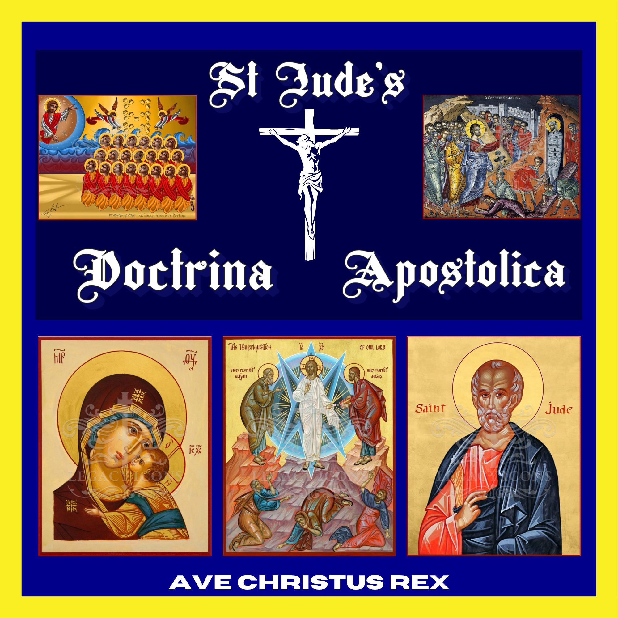 St Jude's Dauntless Orthodox Christian Logo